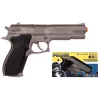 Pistola de dardos de juguete Pulio Police GONHER 45/0 15545 — modelo con mecanismo de resorte de un solo disparo