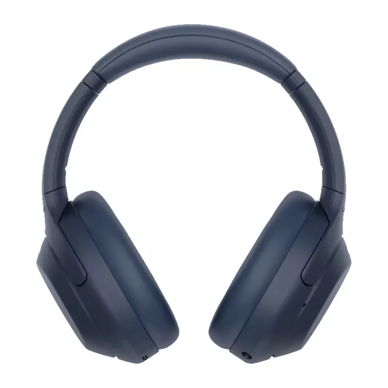 Auriculares Sony WH1000XM4L.CE7, circumaurales, con cable e inalámbricos (Bluetooth, USB-C), azul, diadema