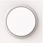 BJ placa central 6540-44G-102 regulador de intensidad con mando giratorio blanco 1 (2CKA006599A3052)