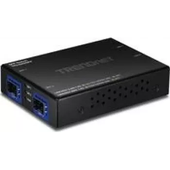 TRENDnet SWITCH GIGABIT DE 4 PUERTOS - Switch - 1 Gbit/s (TFC-G22SFP)