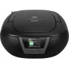 Sencor SPT 6200DB boombox con reproductor CD/MP3 y radio, DAB+/FM, Bluetooth, USB, AUX, 3 W, negro