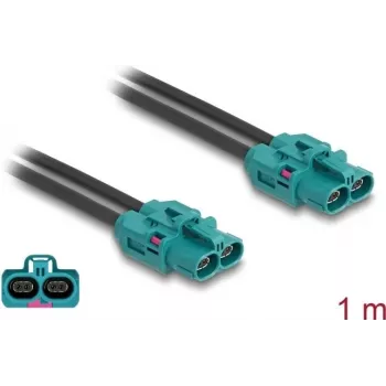Cable DeLOCK HDMTD Z conector hembra doble a HDMTD Z conector hembra doble 1 m