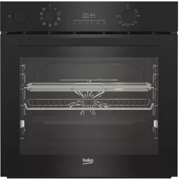 Horno eléctrico empotrable BEKO BBIS17300BSEA, 60 cm, 72 L, multifunción, SteamAid™, Airfry, A+