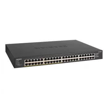 NETGEAR GS348PP Gigabit Ethernet (10/100/1000) no gestionado Power over Ethernet (PoE) negro