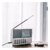 Radio portátil Sangean ATS-909 X2 — blanco — sintonizador digital AM FM SW