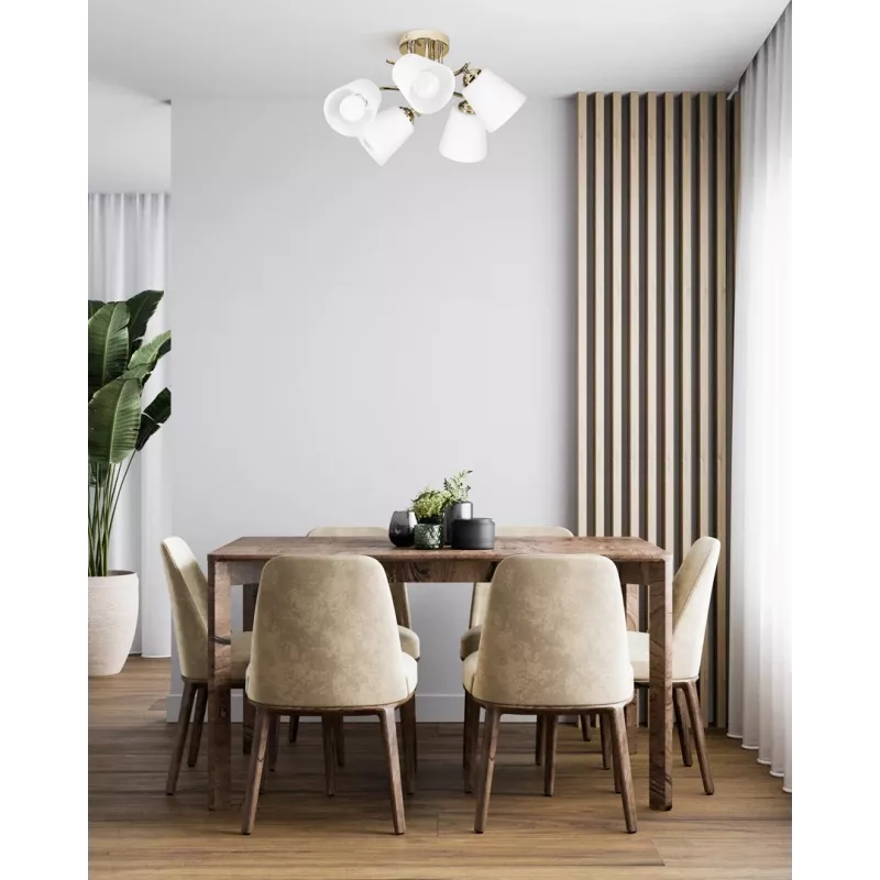 Activejet lámpara colgante AJE-EMILY 3P GOLD E27 3x40W