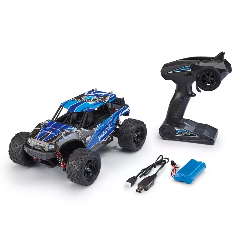 Revell Control 24831 X-Treme Cross Thunder 1:18 coche RC eléctrico para principiantes buggy tracción total (4WD) (24831)