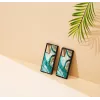 Funda protectora iKins para Samsung Galaxy Note 20 Ultra — diseño ágata aguamarina