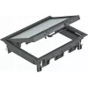 OBO Bettermann Insertos portaequipos GES6-2U10T 9011 negro grafito (7405322)