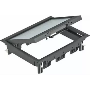 OBO Bettermann Insertos portaequipos GES6-2U10T 9011 negro grafito (7405322)