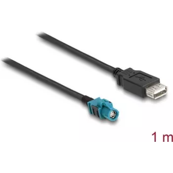 Cable Delock HSD Z hembra a USB 2.0 Type-A hembra 1 m