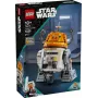 Set de construcción LEGO Star Wars Chopper C1-10P modelo de droide astromecánico 75416, 1039 piezas, edad 10+, altura 220 mm
