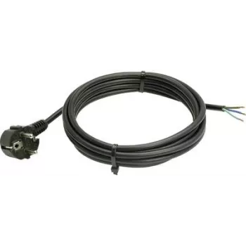 Cable de alimentación AS Schwabe 70832, cable de red, negro, 3,00 m