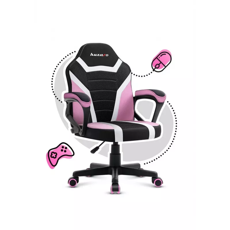 Silla gaming para niños Huzaro Ranger 1.0 rosa Mesh