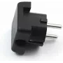 Conector de red eléctrica Bachmann 911.171 Negro 2P+E
