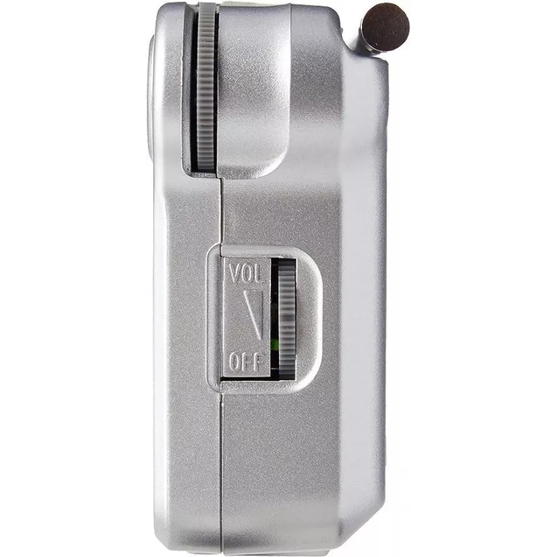 Radio analógica portátil Panasonic RF-P150DEG plata