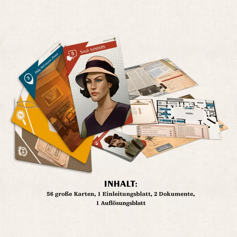 Suspects: Eternal Curse, juego de cartas