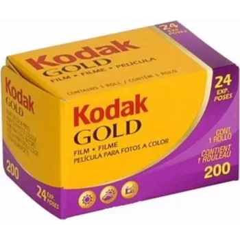 Kodak Gold 200 – película negativa en color – 135 (35 mm) – ISO 200 – 24 exposiciones (6033955)