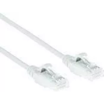 ACT Blanco 0,15 m Cable de red LSZH U/UTP CAT6 sin lengüeta RJ45