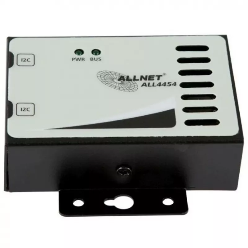 ALLNET ALL4454 sensor de humo/gas en carcasa, negro