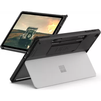 UAG Urban Armor Gear Scout Funda con correa de mano | Microsoft Surface Pro 12 pulgadas (1. Edition) | negro | 324022114040 (324022114040)