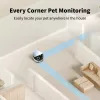 Enabot ROLA Mini robot compañero para mascotas, láser, 5000 mAh, blanco/negro