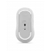 Ratón Lenovo Yoga ambidiestro Bluetooth óptico 4000 DPI blanco, 8 botones, rueda