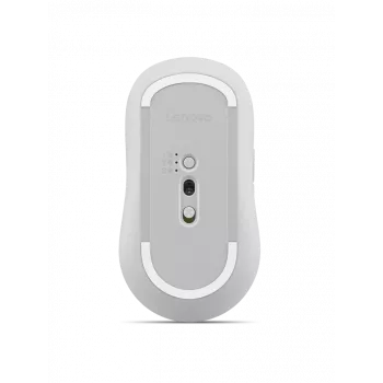 Ratón Lenovo Yoga ambidiestro Bluetooth óptico 4000 DPI blanco, 8 botones, rueda
