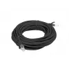 Cable de red LANBERG PCU5-10CC-0500-BK Cat5e U/UTP RJ-45 — 5 m, negro, conductor CCA