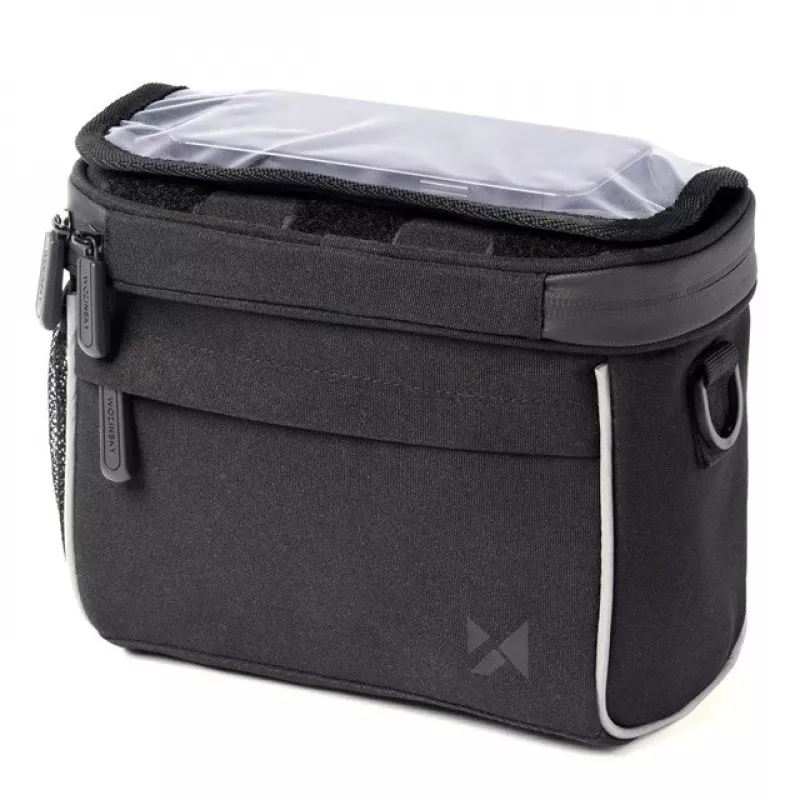 Bolsa frontal para bicicleta Triton WBHBB-01 — 4 L, poliéster/EVA/TPU, 205×125×185 mm