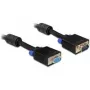 Cable VGA DeLOCK 1 m VGA (D-Sub) negro