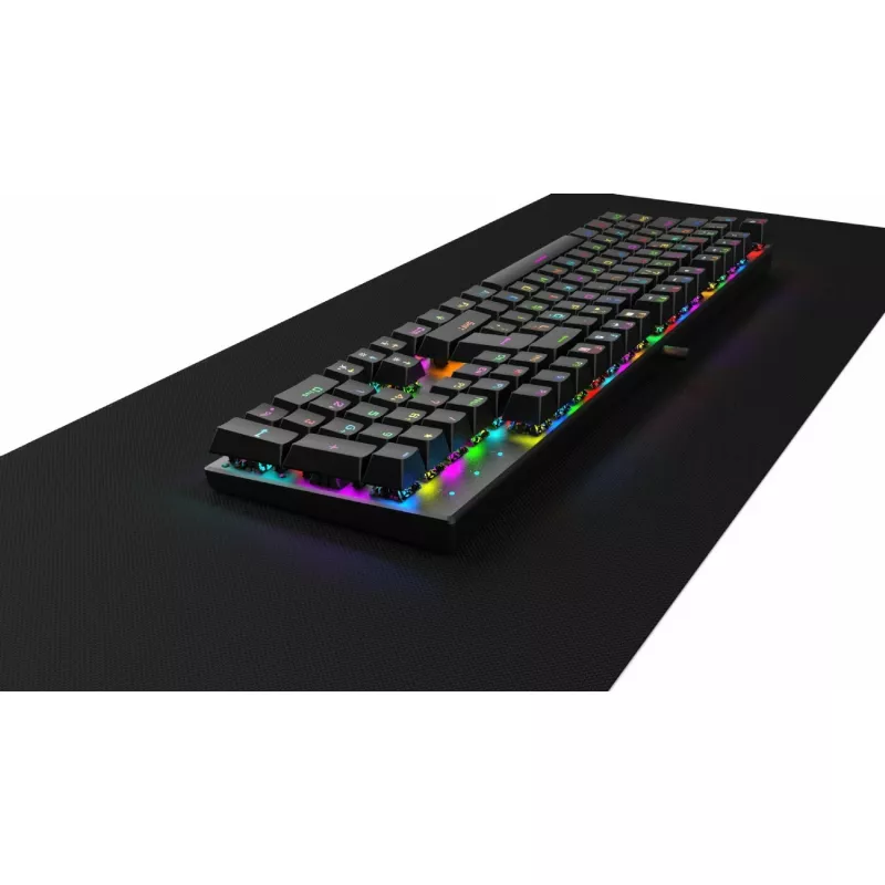 Teclado gaming Incase IKG-443 mecánico, RGB, distribución alemana