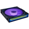 Ventilador de caja Lian Li UNI FAN SL-INF Wireless ARGB PWM de 140 mm, negro