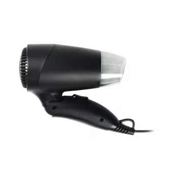 Secador de pelo Tristar HD-2460, 1200W, 2 niveles de temperatura, negro
