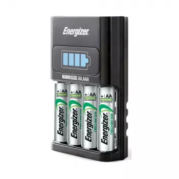 Energizer Cargador de baterías Ni-MH 1 hora + 4 x R6/AA 2300 mAh