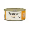 Applaws pechuga de pollo con queso en caldo, 156 g, comida húmeda para gatos adultos