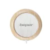 Calientatazas Beper P201UTP003 Silver Wood