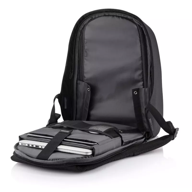 Mochila XDDESIGN P705.291 Anthracite — 18 L, compartimentos para portátil y tablet, cremallera principal con cierre