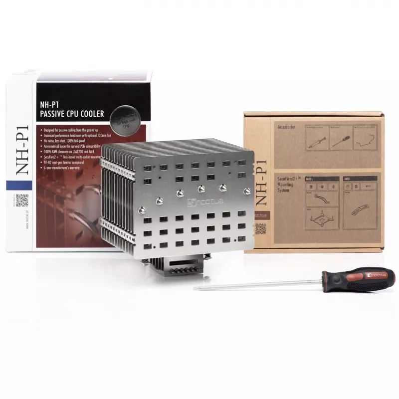 Disipador/radiador Noctua NH-P1 aluminio 158x154x152 mm