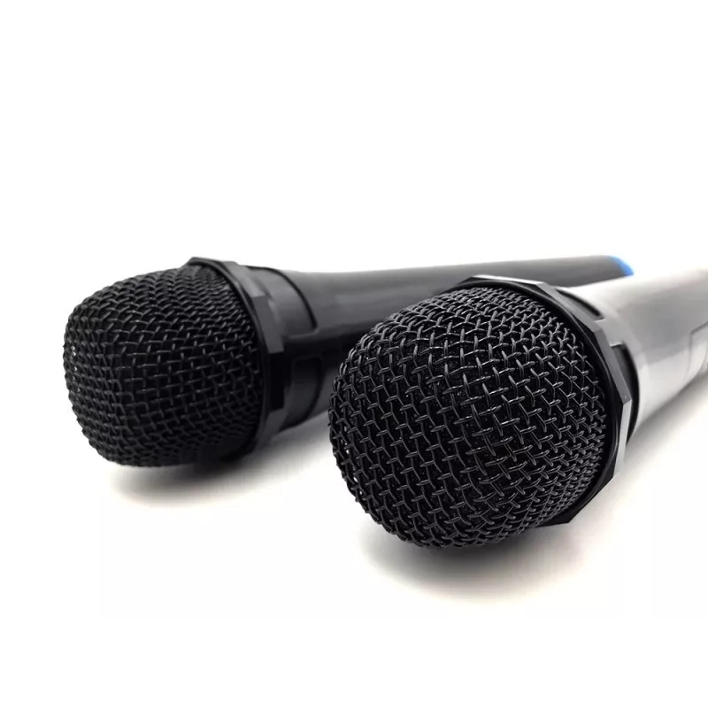 Media-Tech MT395 Accent Pro micrófonos inalámbricos de karaoke, pack de 2
