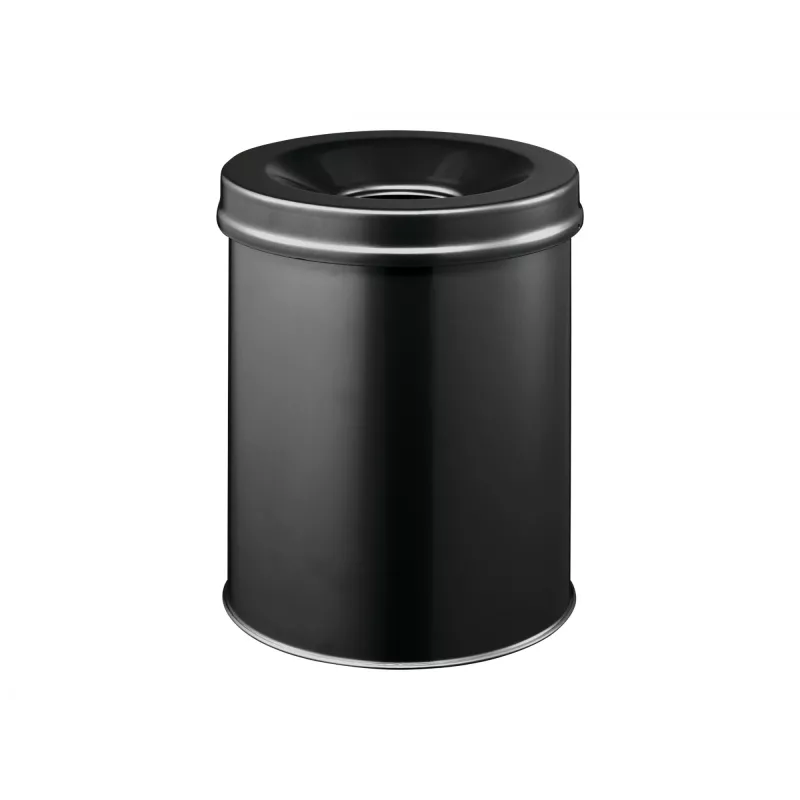Papelera redonda de acero Durable 3305-01 15L