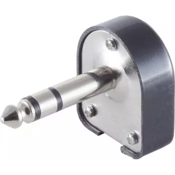 Conector macho estéreo ShiverPeaks 50100W 6,3 mm acodado – conector TRS de 6,3 mm
