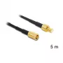 Cable coaxial DeLOCK 88649 5 m SMB Negro