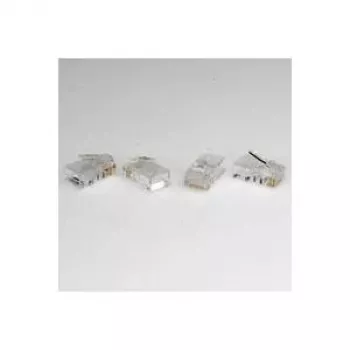Conector ROLINE - CAT 6e - UTP - transparente (paquete de 10)