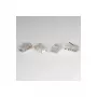 Conector ROLINE - CAT 6e - UTP - transparente (paquete de 10)
