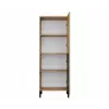 Vitrina KAMARO 2DK estrecha/GŁ roble ARTISAN
