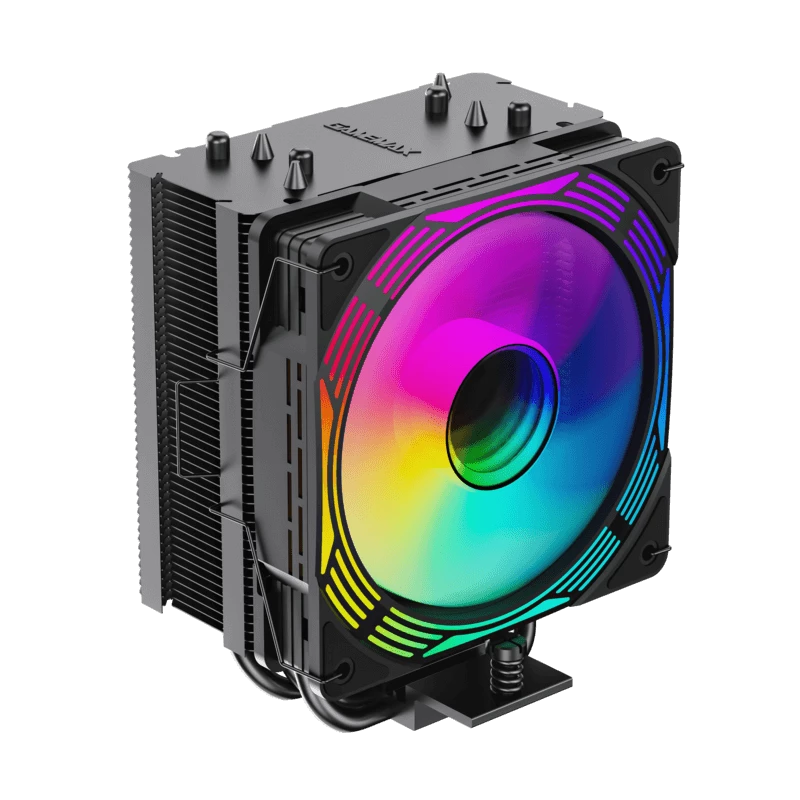 Gamemax | Disipador de CPU por aire | ICE FORCE | Negro