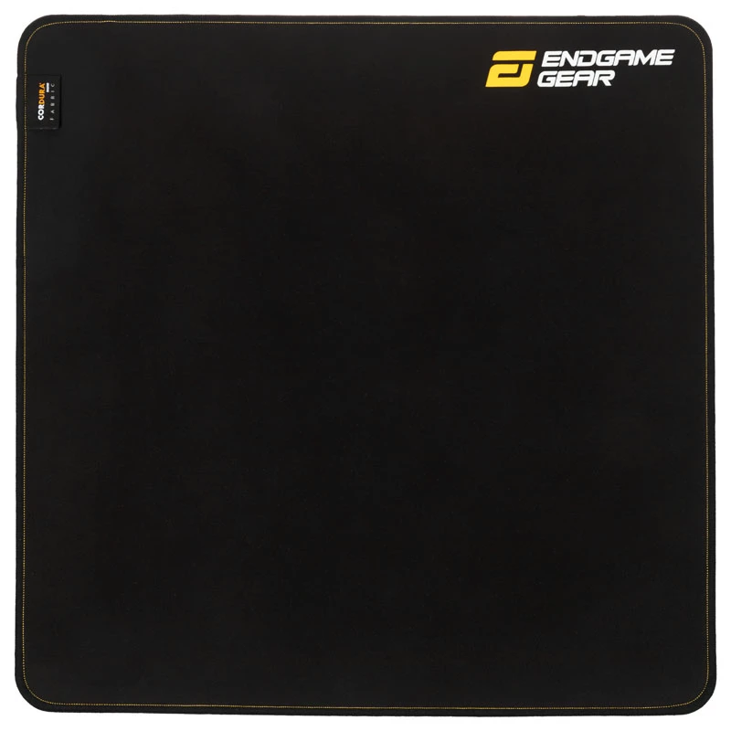 Alfombrilla de ratón gaming Endgame Gear MPX390 — 390×390 mm, superficie de tela, base de silicona antideslizante, negra
