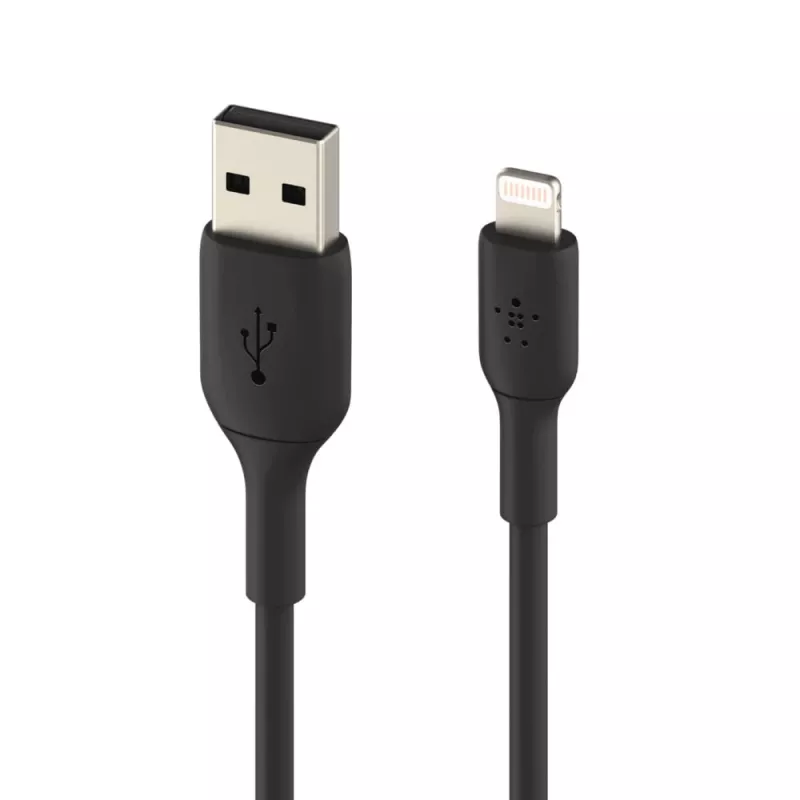 Cable Lightning Belkin CAA001BT2MBK 2 m negro