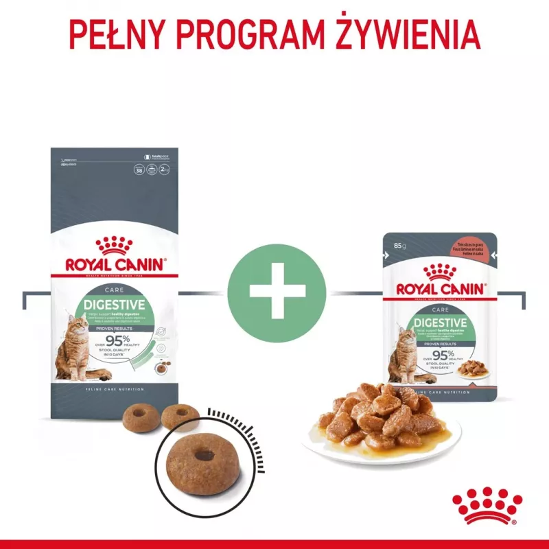 Royal Canin Digestive Care Adult pienso seco para gatos, 10 kg, pescado, aves, arroz, verduras